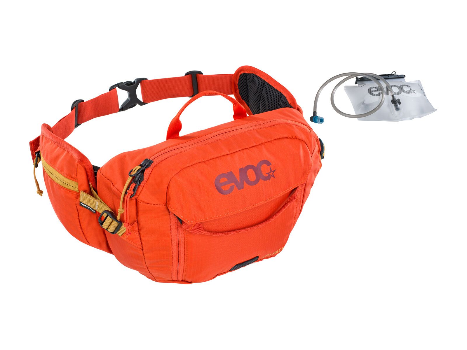 Evoc Hip Pack 3l + Hydration Bladder 1,5l, orange - Bild 1