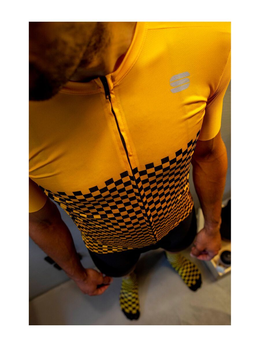 Sportful Checkmate Jersey, yellow - Bild 9