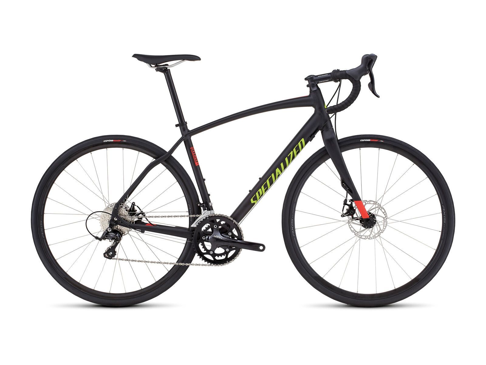 Specialized Diverge Sport A1 CEN, satin black/rocket red/hyper - Bild 1