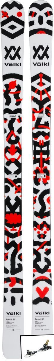 Set: Völkl Revolt 86 2019 + Fritschi Diamir Freeride Pro schwarz-olive - Bild 1