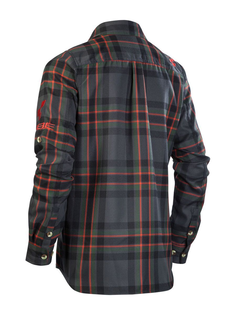 Cube Work Hemd langarm, black´n´red - Bild 2