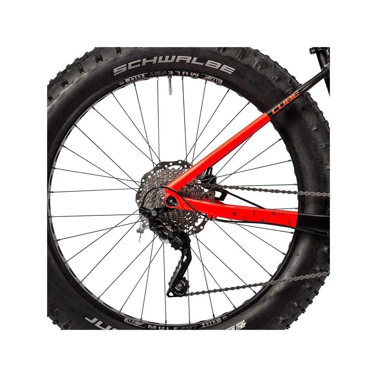 Cube Nutrail, black´n´flashred - Bild 4