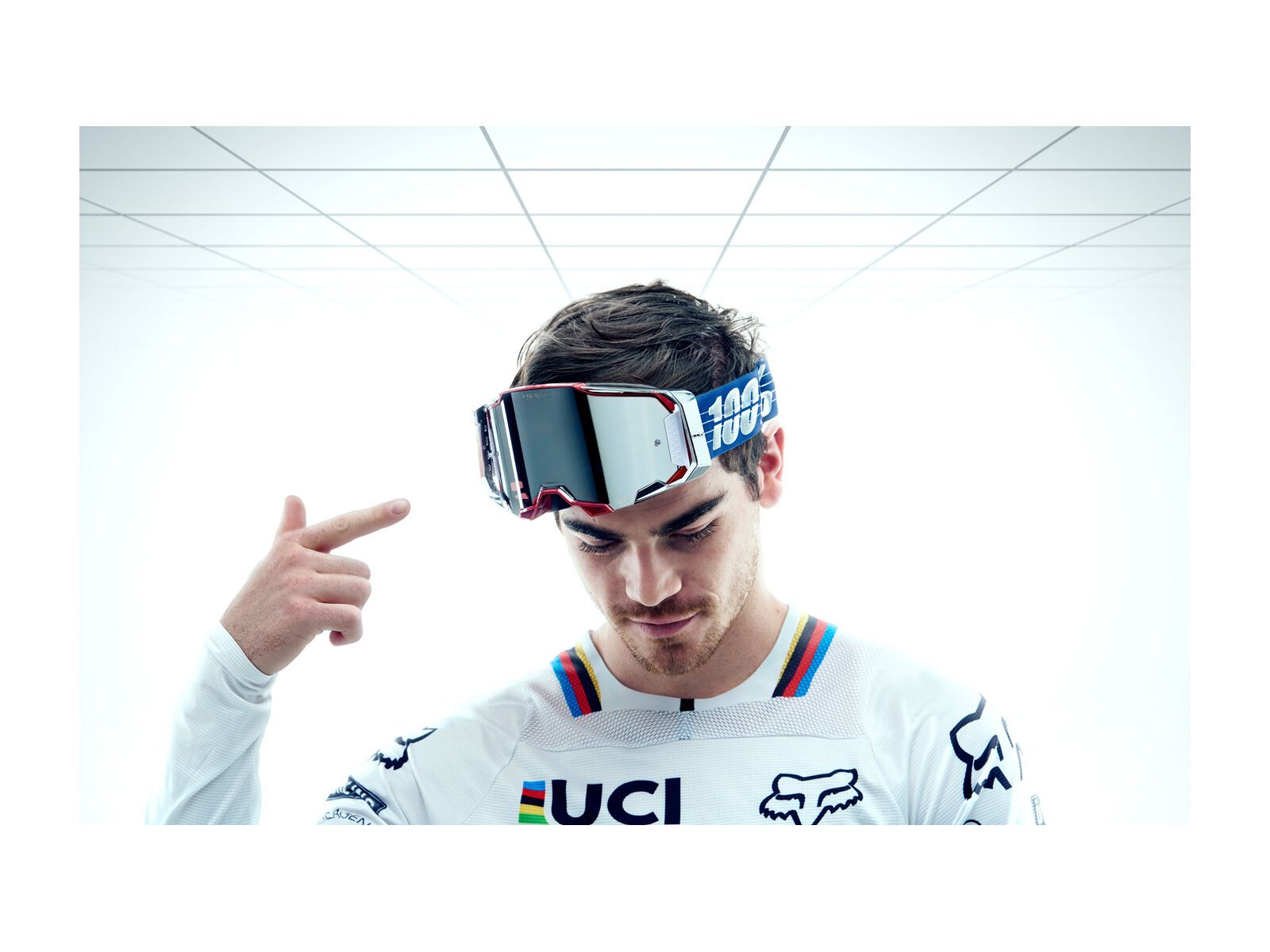 100% Armega Limited Edition Loic Bruni, ltd bruni/Lens: hiper silver mirror - Bild 3