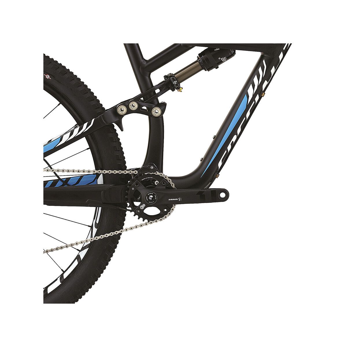 Specialized Enduro Elite 29, Satin/Gloss Black/White/Cyan - Bild 3