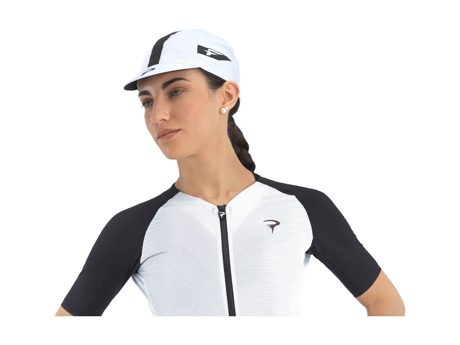 Pinarello Cycling Cap, white/black - Bild 4