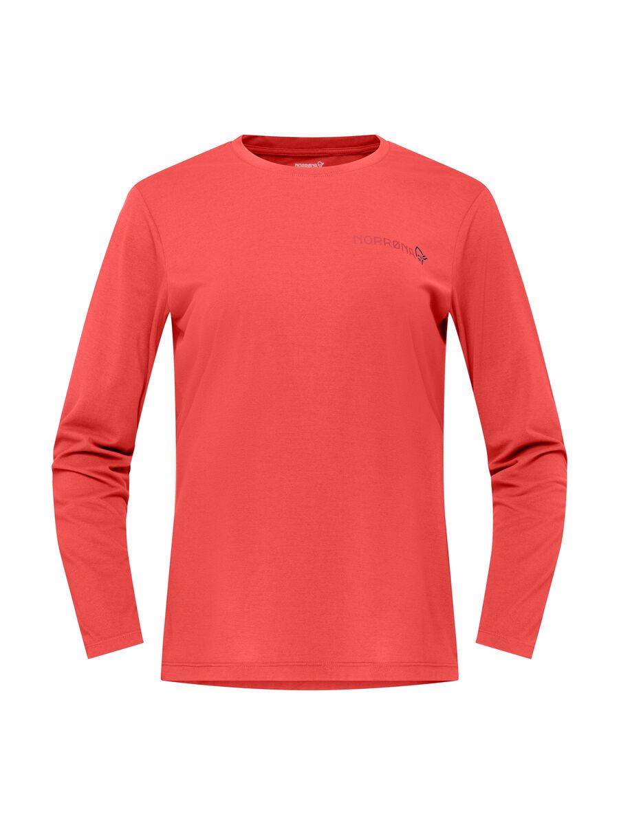 Norrona femund tech Long sleeve W's, paprika - Bild 1