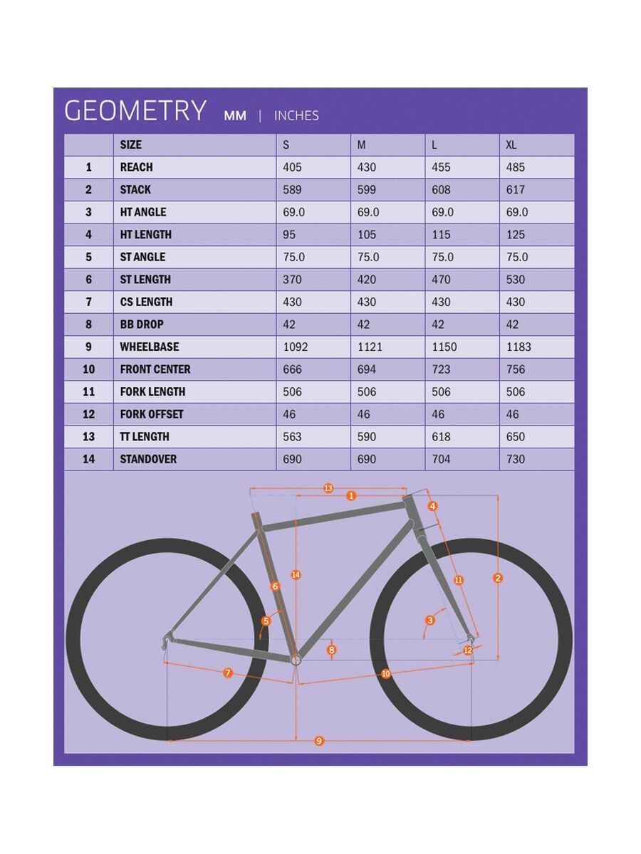 Kona Hei Hei DL Race, matt charcoal w/ team orange & purple decals - Bild 6