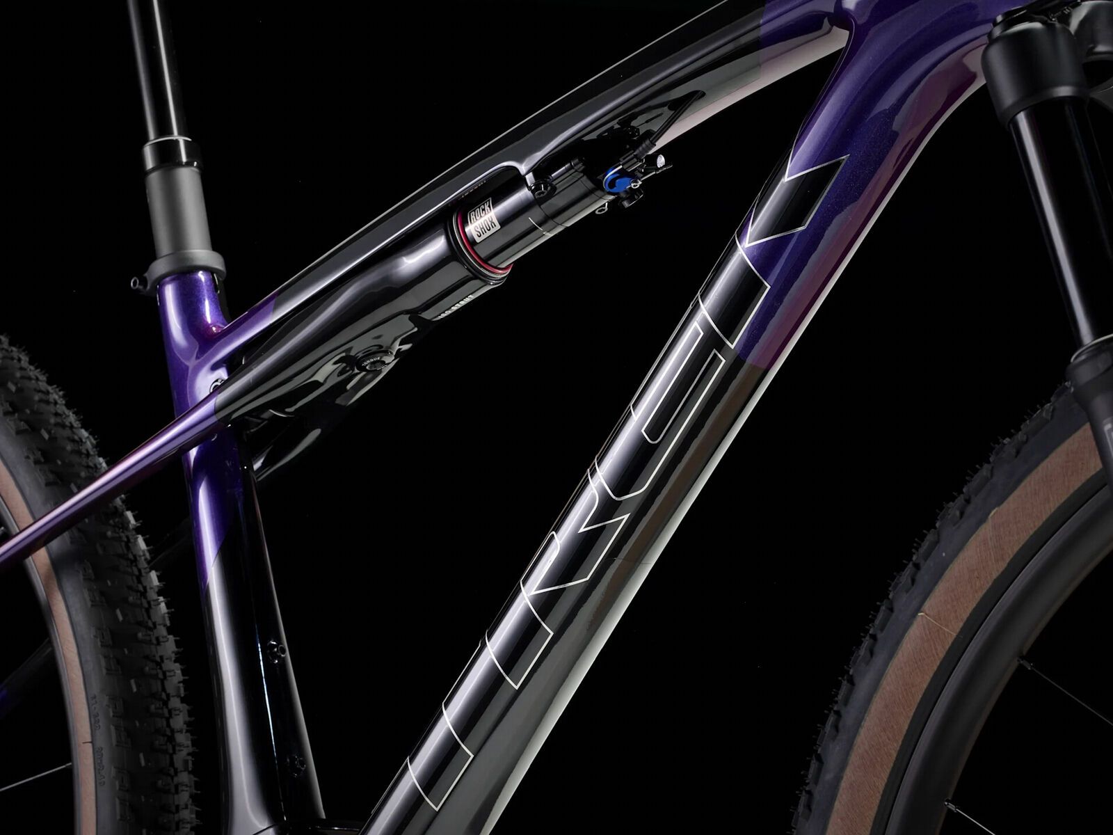 Trek Supercaliber SL 9.7 GX AXS T-Type Gen 2, carbon smoke/purple - Bild 5