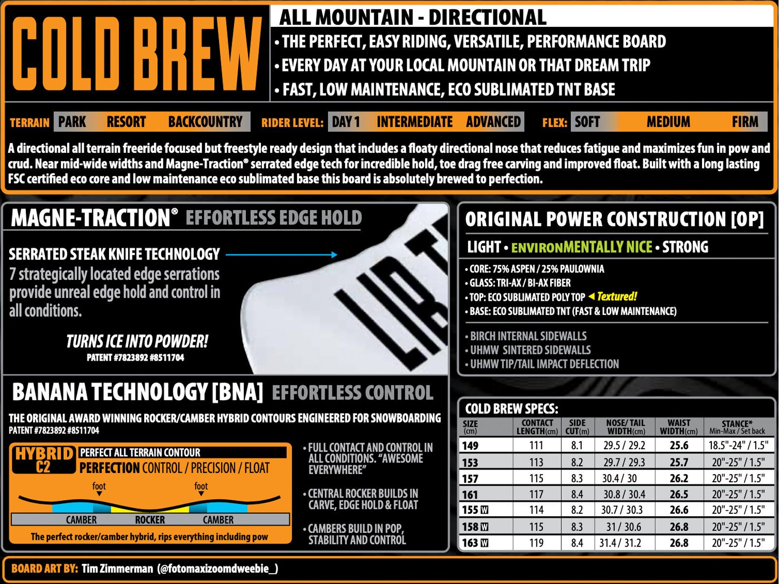 Lib Tech Cold Brew Wide - Bild 2