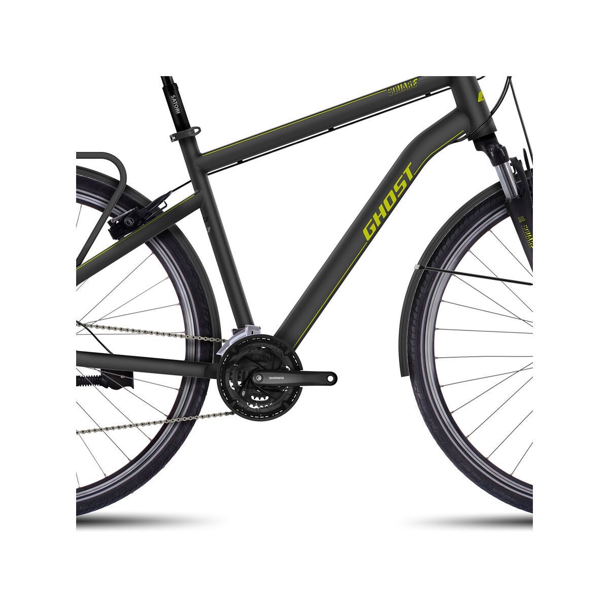 Ghost Square Trekking 3, black/limegreen - Bild 3