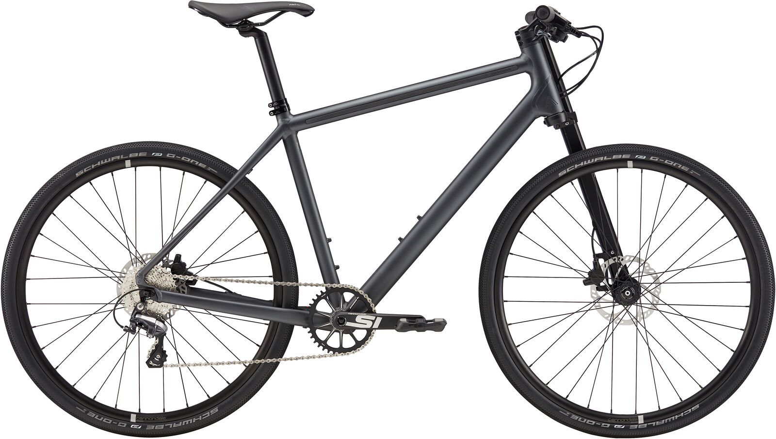 Cannondale Bad Boy 2, nearly black w/ charcoal gray and 3M reflective, matte - BBQ - Bild 1
