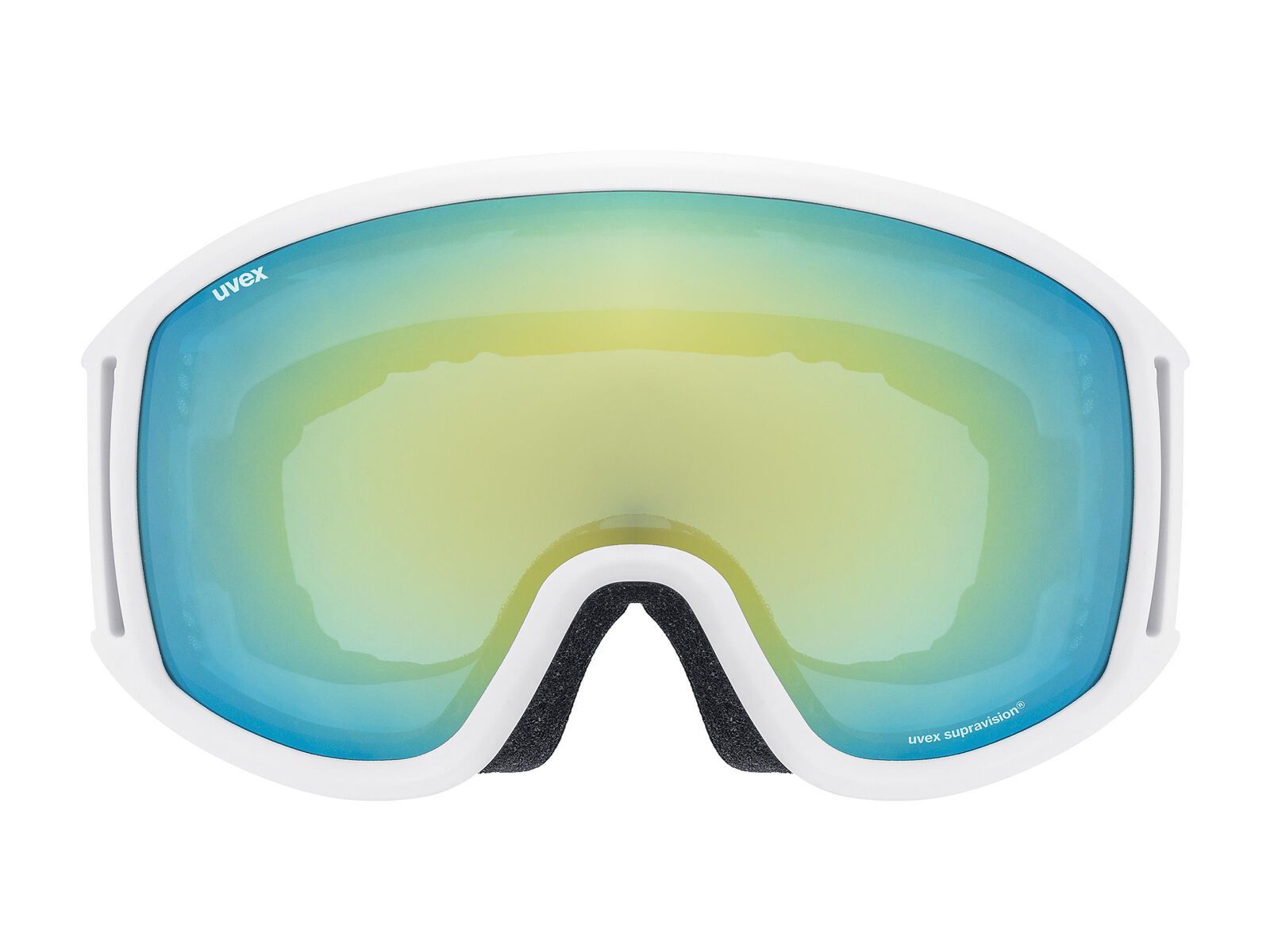 uvex topic FM sphere, white mat/Lens: mirror orange - Bild 2