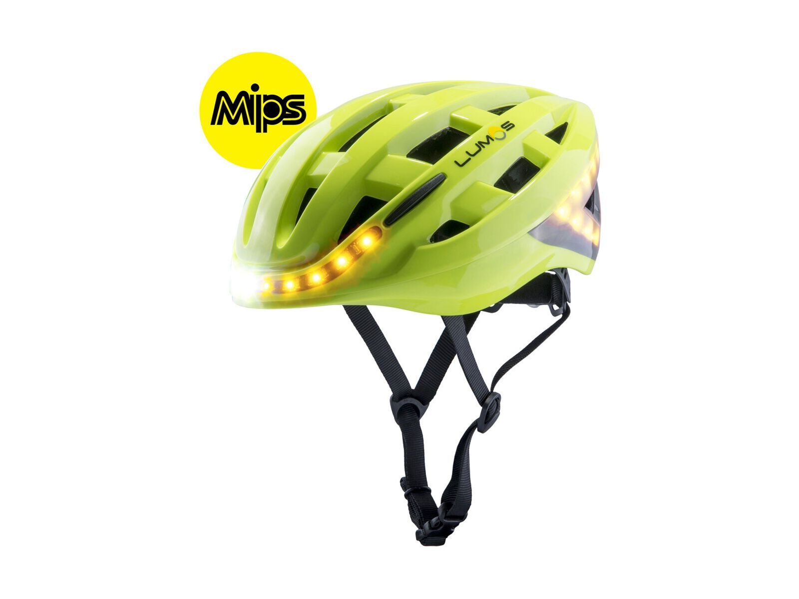 Lumos Kickstart Helmet with MIPS, electric lime - Bild 2