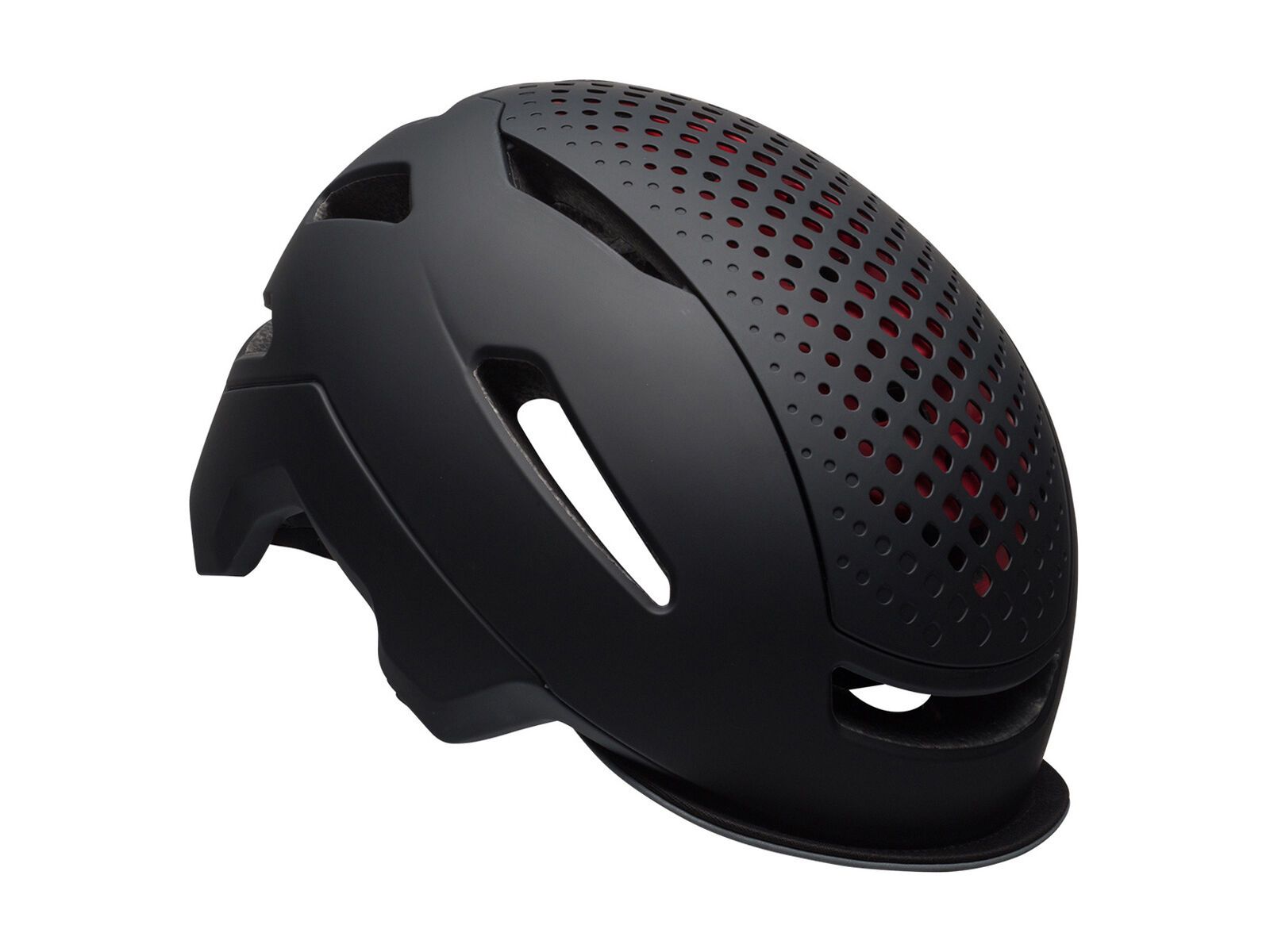 Bell Hub, matte black/red - Bild 3
