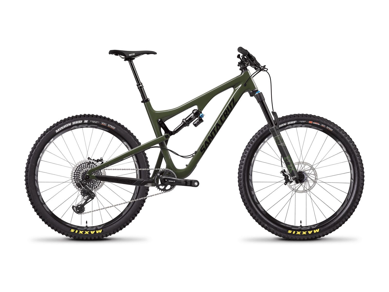 Santa Cruz Bronson CC X01, gloss olive and black - Bild 1
