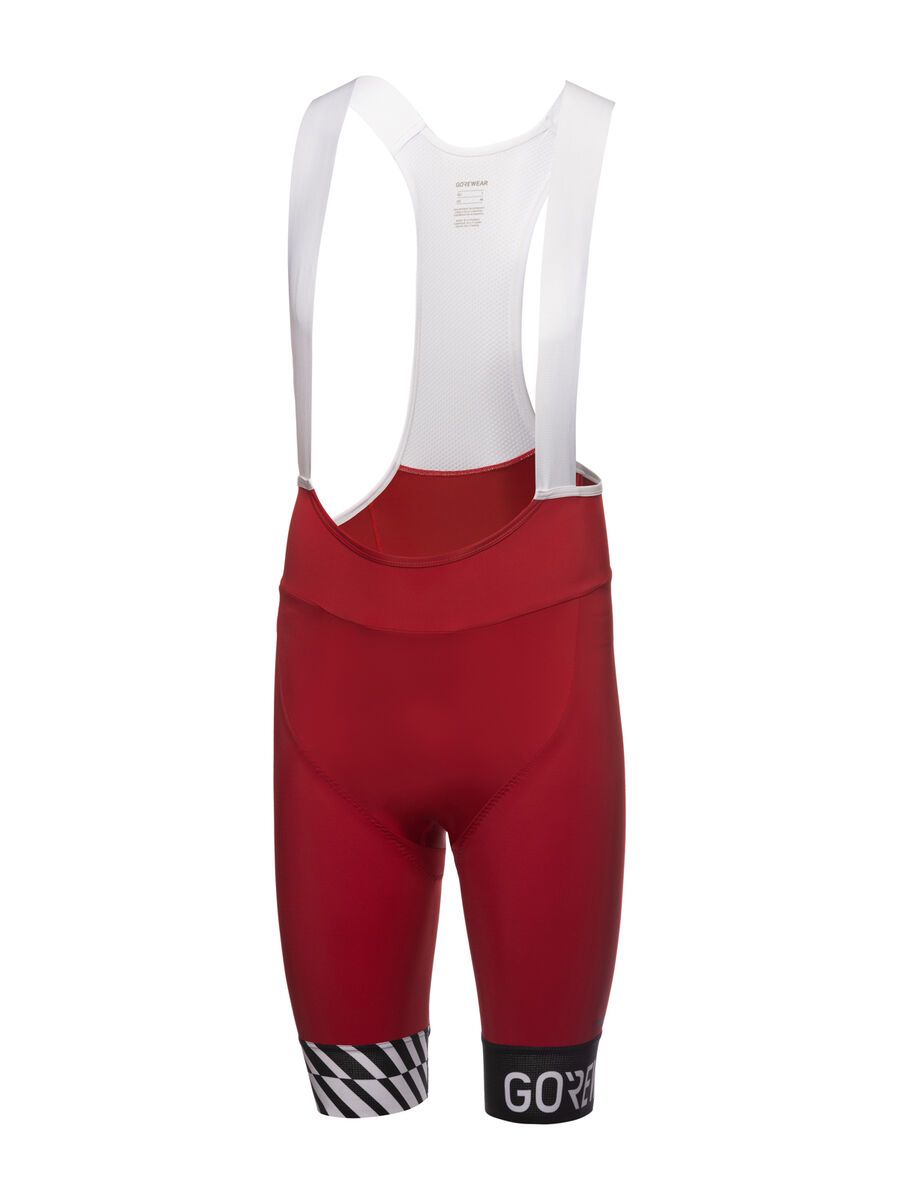 GOREWEAR Swiftride Optical Kurze Trägerhose Herren, utility red - Bild 2