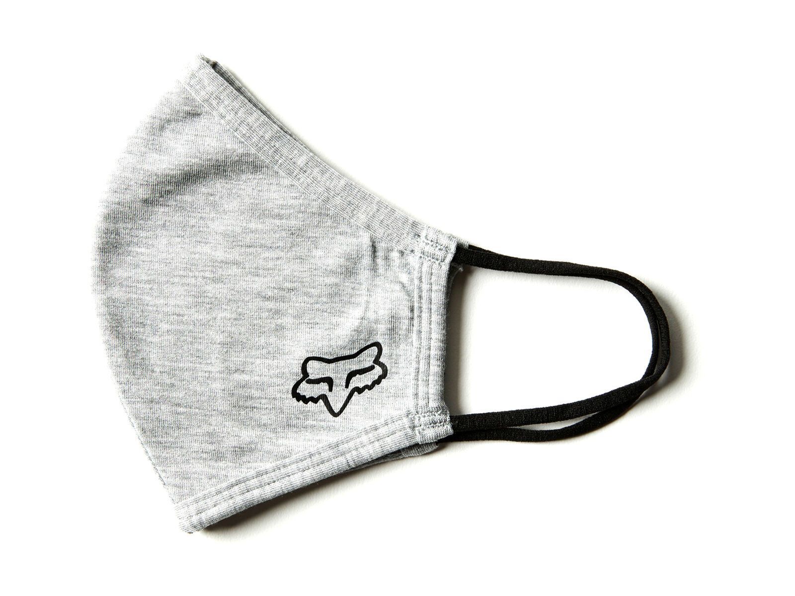 Fox Youth Face Mask (nicht retournierbar), heather grey - Bild 2