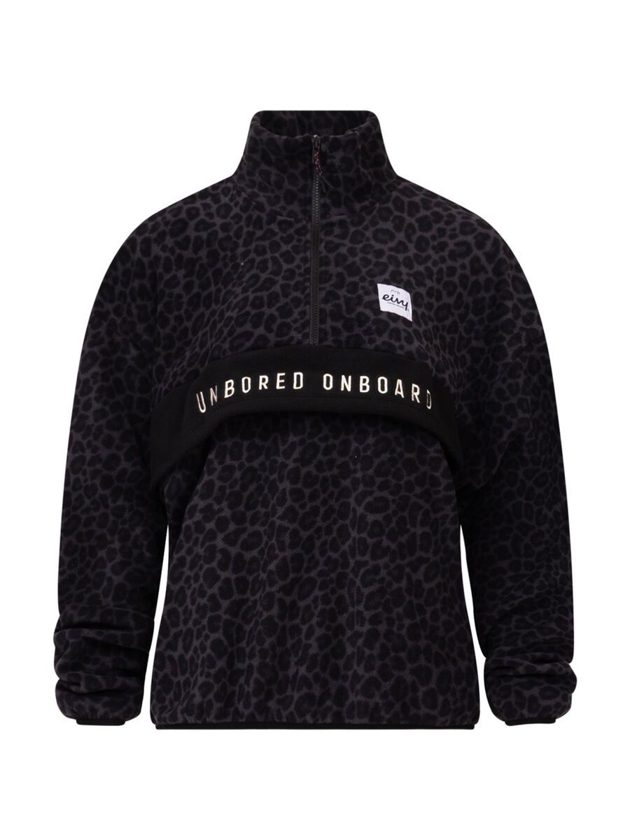 Eivy Ball Fleece, black leopard - Bild 1
