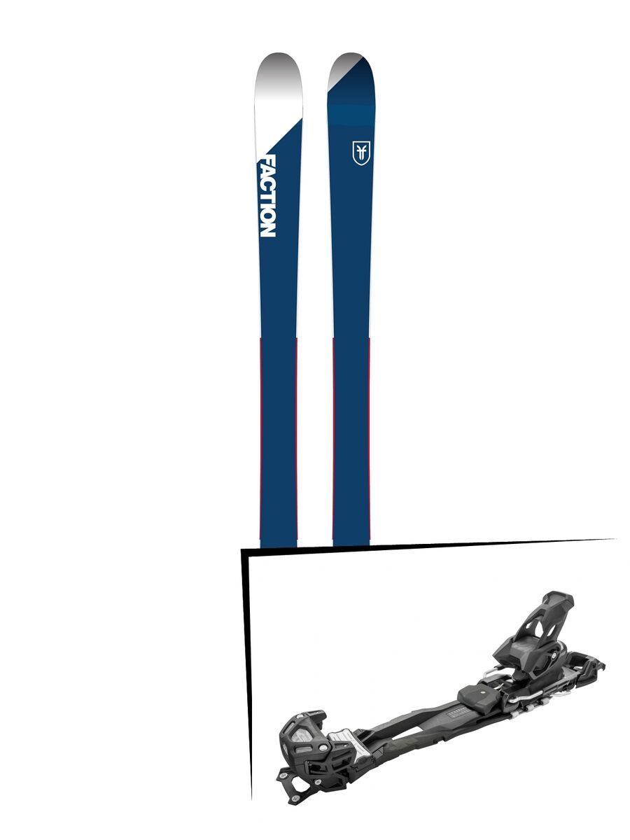 Set: Faction Candide 1.0 2018 + Tyrolia Adrenalin 13 AT solid black - Bild 1