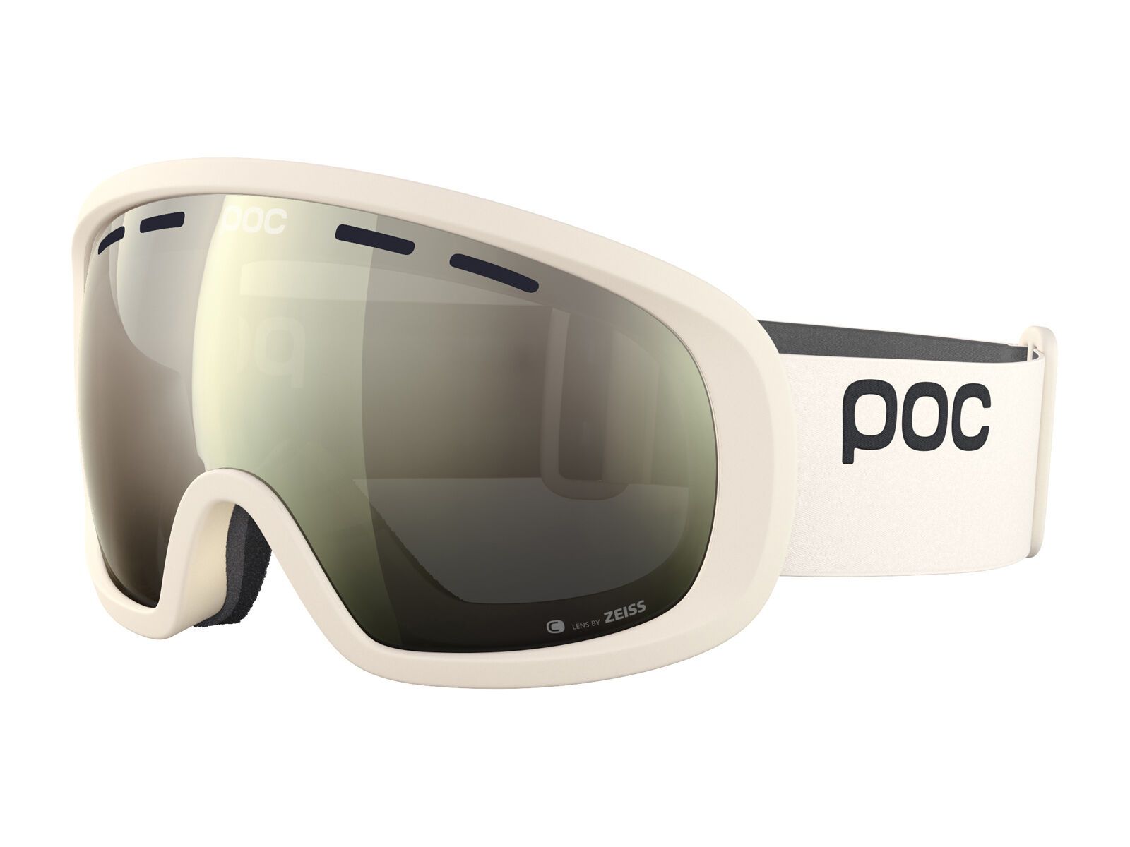 POC Fovea Mid Clarity Uni. Partly Sunny Ivory, selentine white - Bild 1