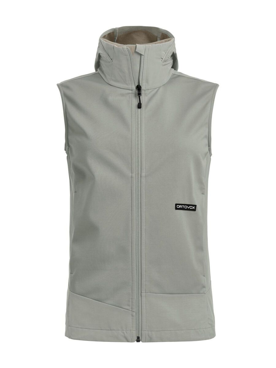 Ortovox Ortler Softshell Plus Vest W, green sage - Bild 1