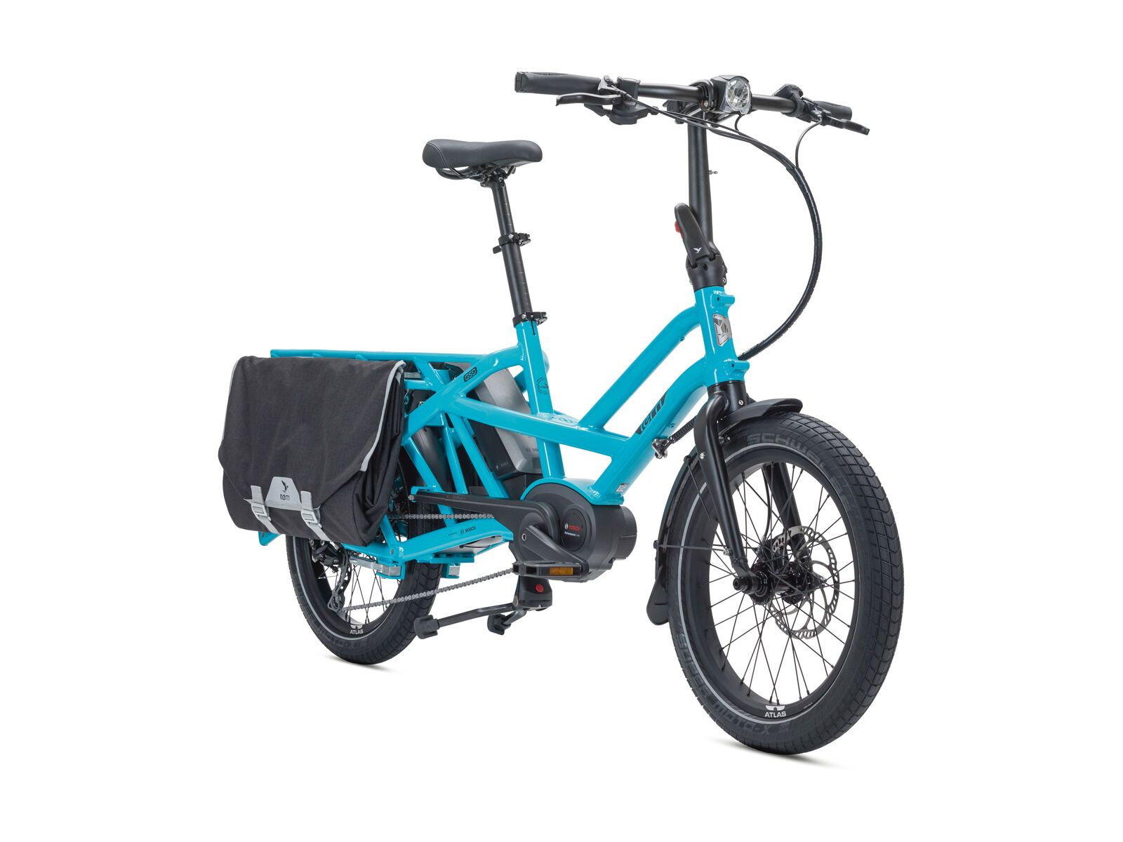 Tern GSD S10 Lastenrad, gloss beetle blue - Bild 3