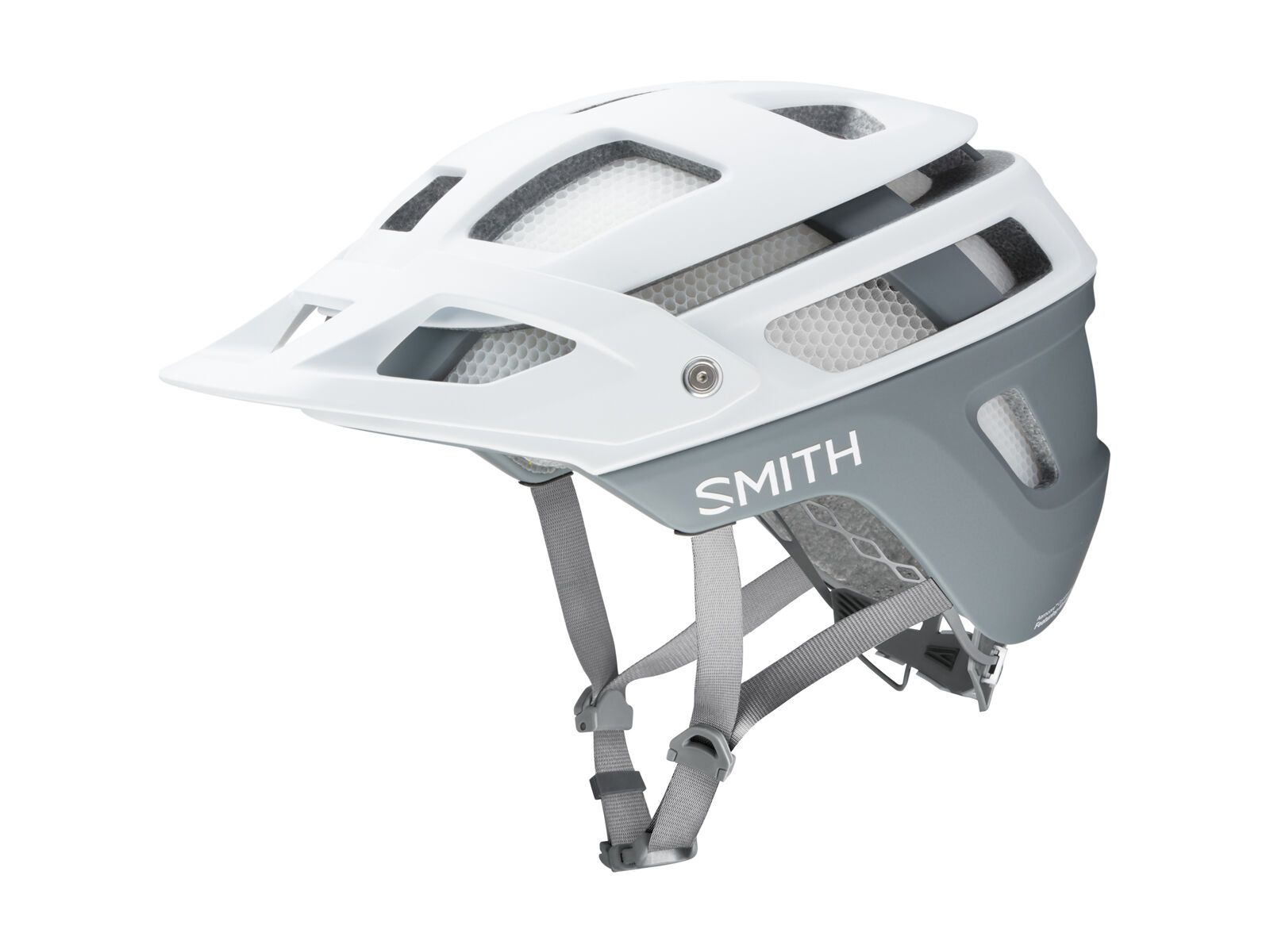 *** 2. Wahl *** Smith Forefront 2, matte white - Fahrradhelm | Größe M // 55-59 cm - Bild 1
