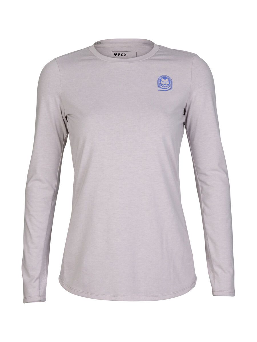 Fox Womens Ranger DR LS Jersey, grey/light grey - Bild 1