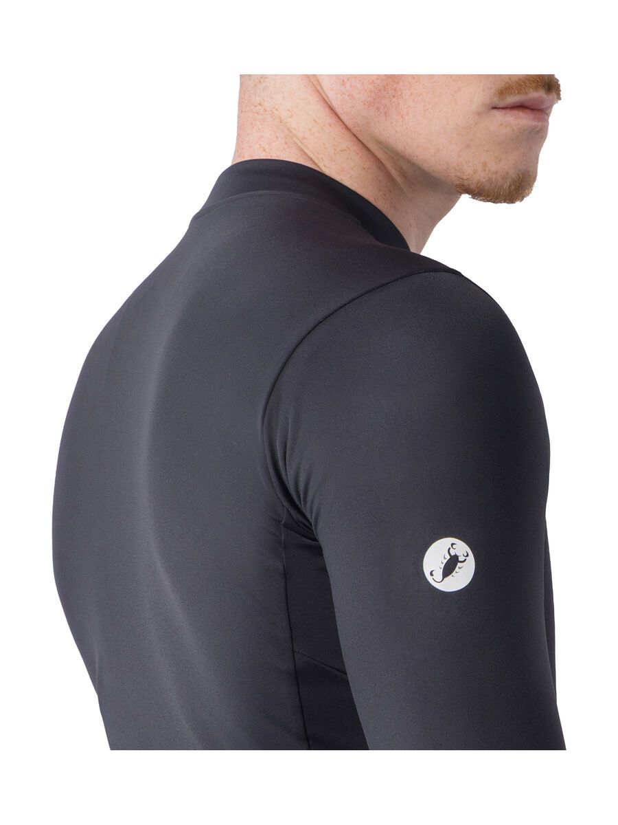 Castelli Espresso Thermal 2 Jersey, black/white - Bild 6