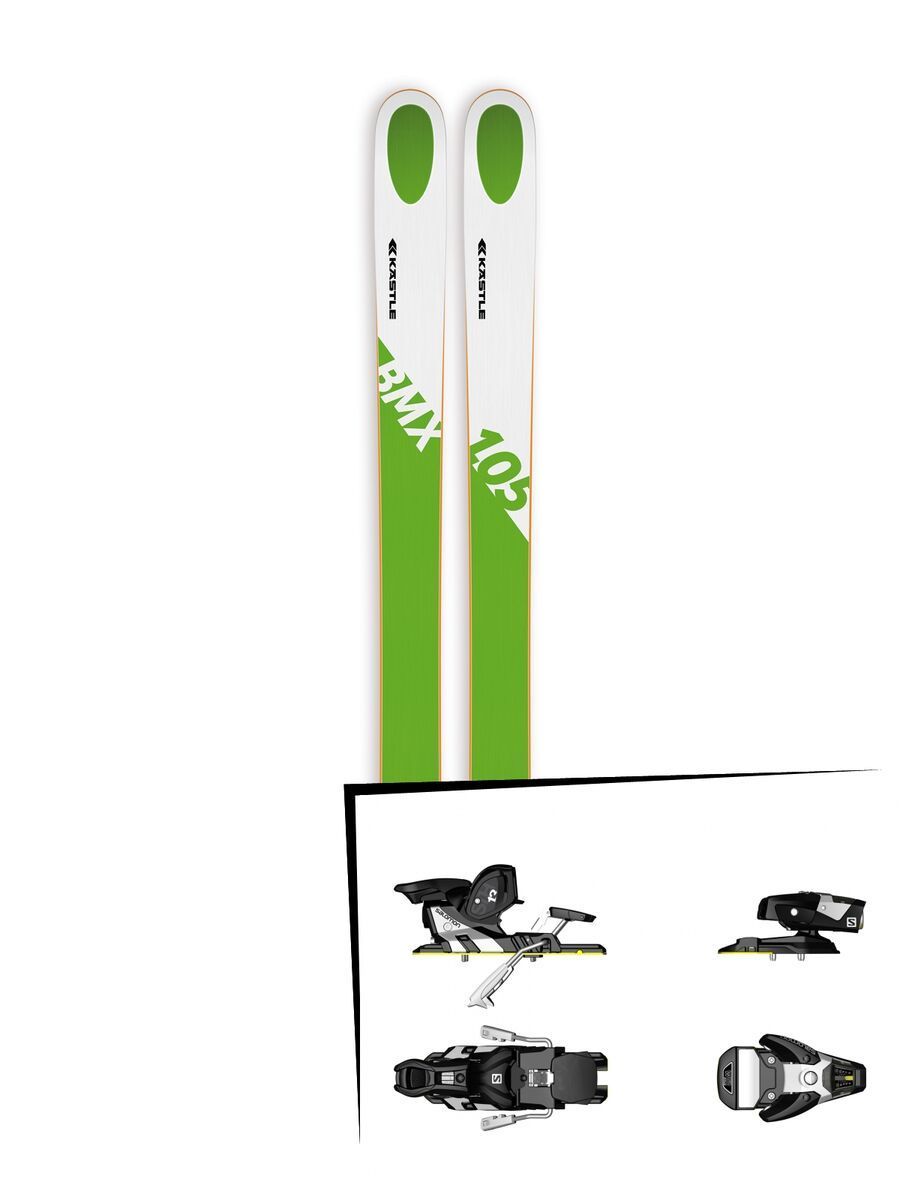 Set: Kästle BMX105 2018 + Salomon STH2 WTR 13 black/white - Bild 1