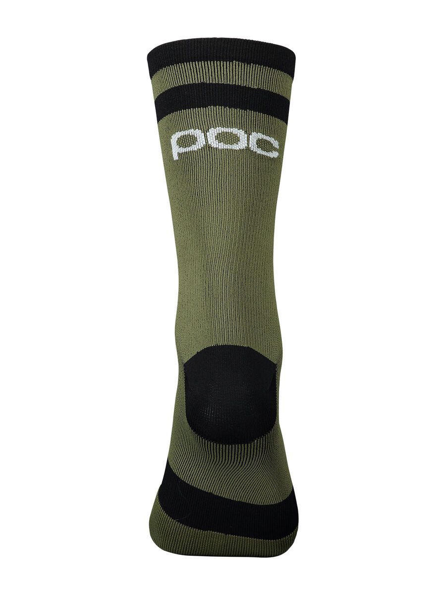 POC Lure MTB Sock Long, epidote green/uranium black - Bild 2