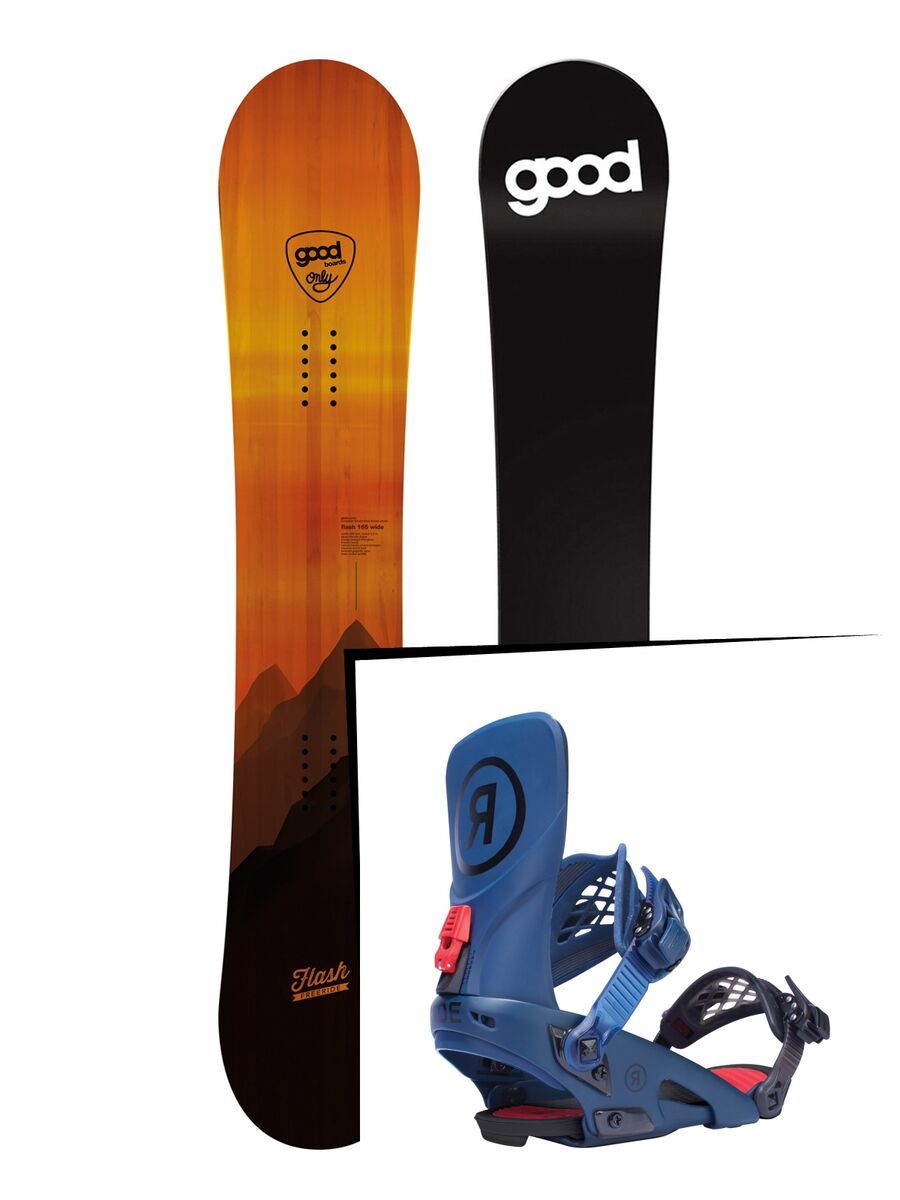 Set: goodboards Flash Long 2017 + Ride LTD (1770153S) - Bild 1