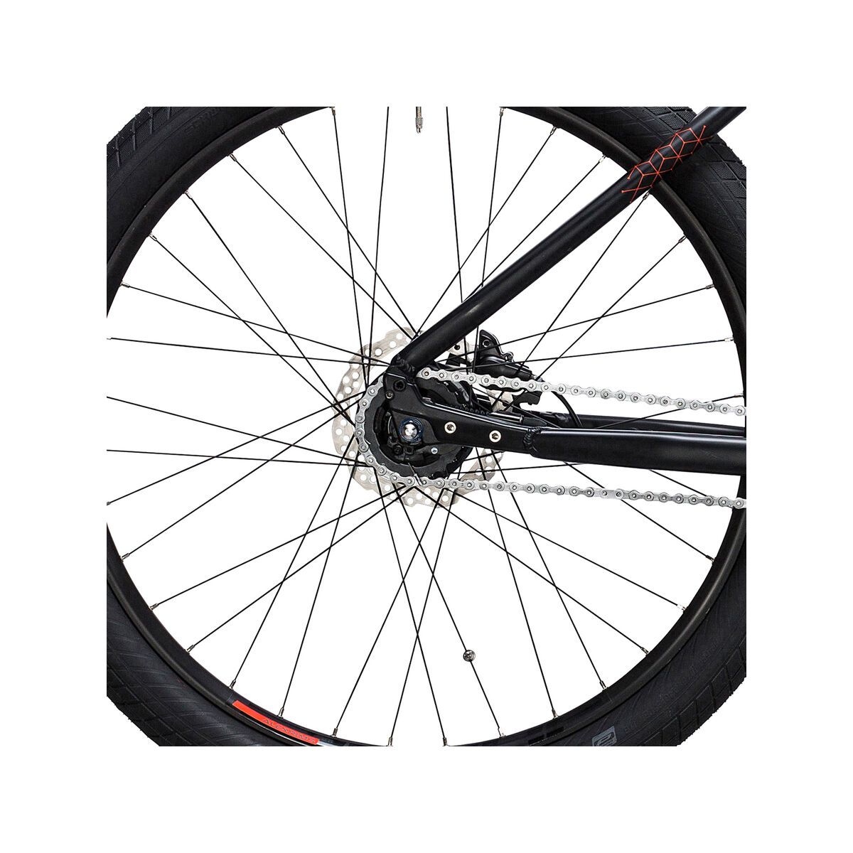 Cube SUV Hybrid Pro 500 27.5, black´n´flashred - Bild 4