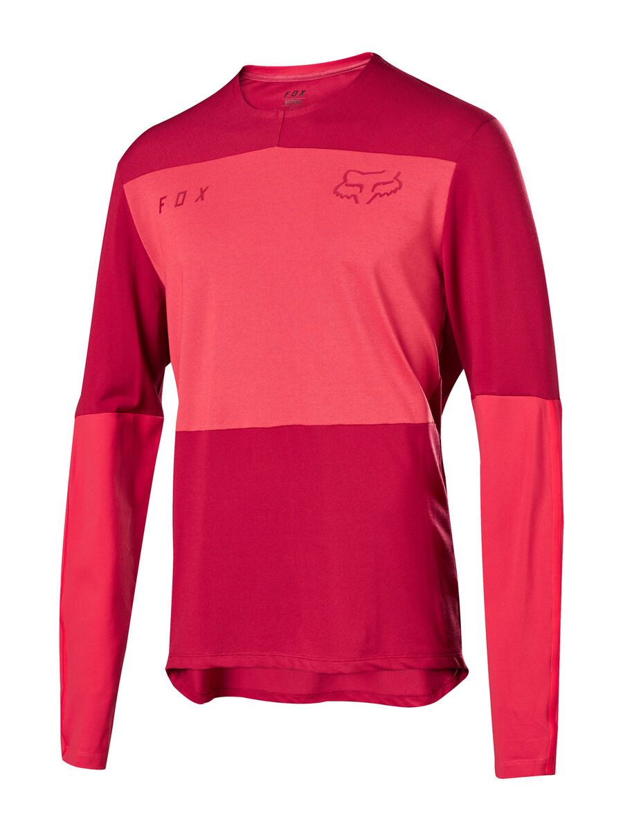 Fox Defend Delta LS Jersey, cardinal - Bild 1