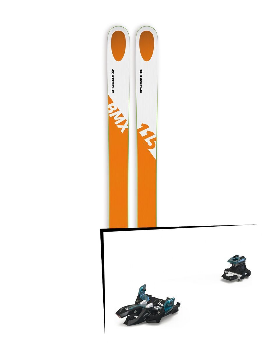 Set: Kästle BMX115 2018 + Marker Alpinist 9 black/turquoise - Bild 1