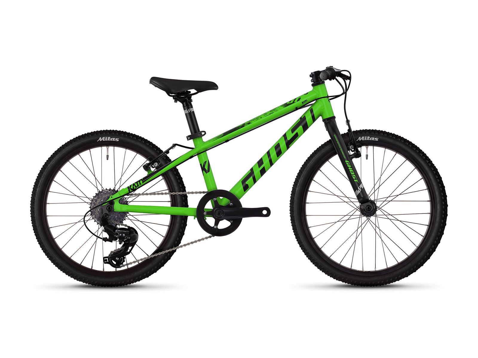 Ghost Kato R1.0 AL, riot green/jet black - Bild 1