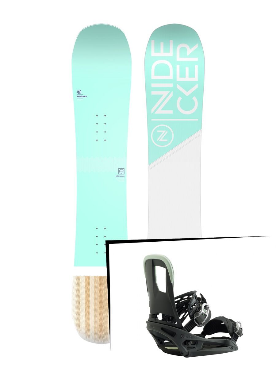 Set: Nidecker Elle 2019 + Burton Cartel EST (2218387S) - Bild 1