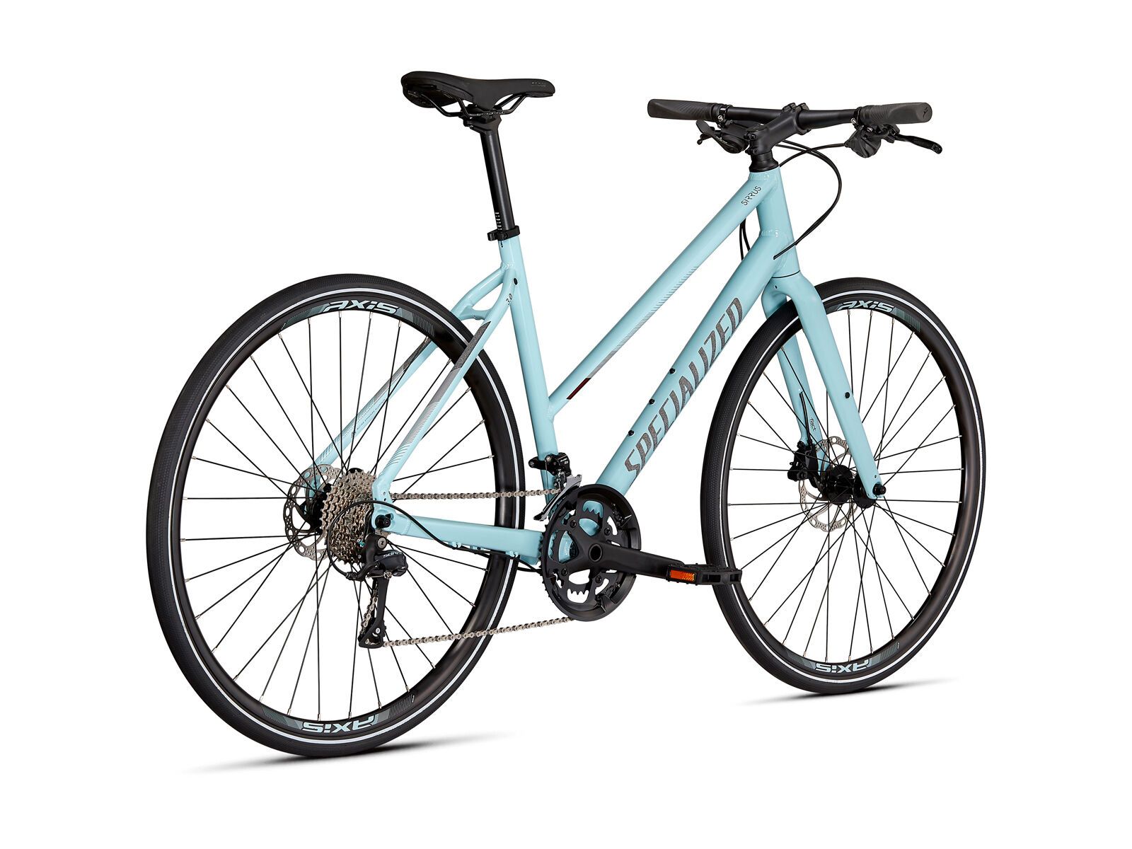 Specialized Sirrus 3.0 Step-Through, gloss summer blue/metallic crimson/black reflective - Bild 3