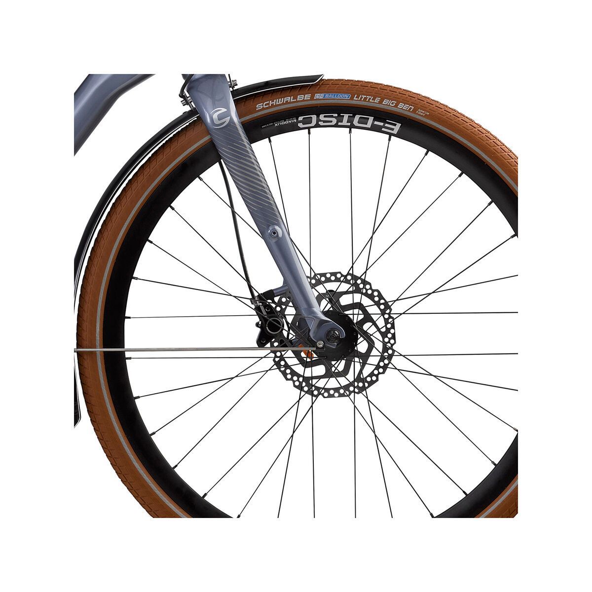 Cannondale Mavaro Active 3 Women, satin blue steel w/ fine silver and charcoal grey - STE - Bild 2