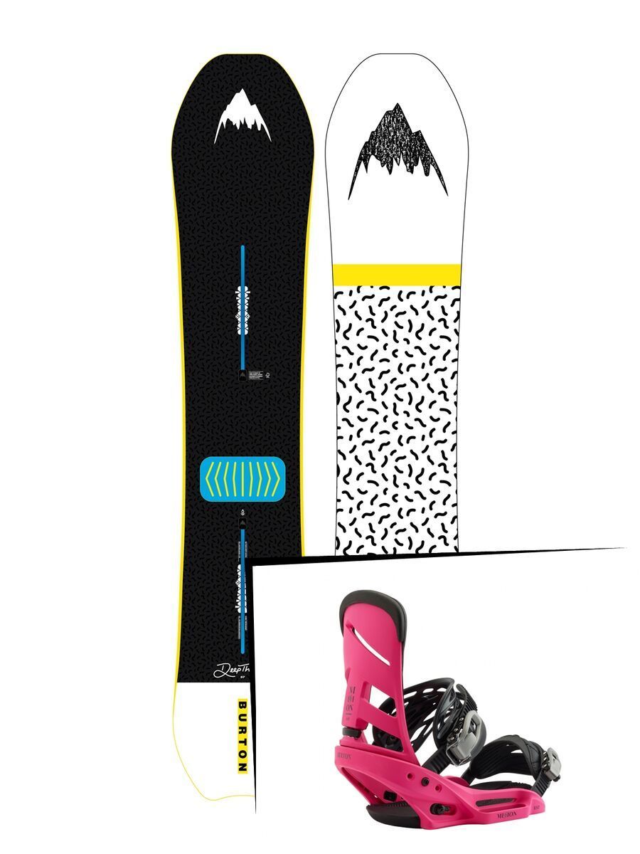 Set: Burton Deep Thinker 2019 +  Mission EST (2218414S) - Bild 1