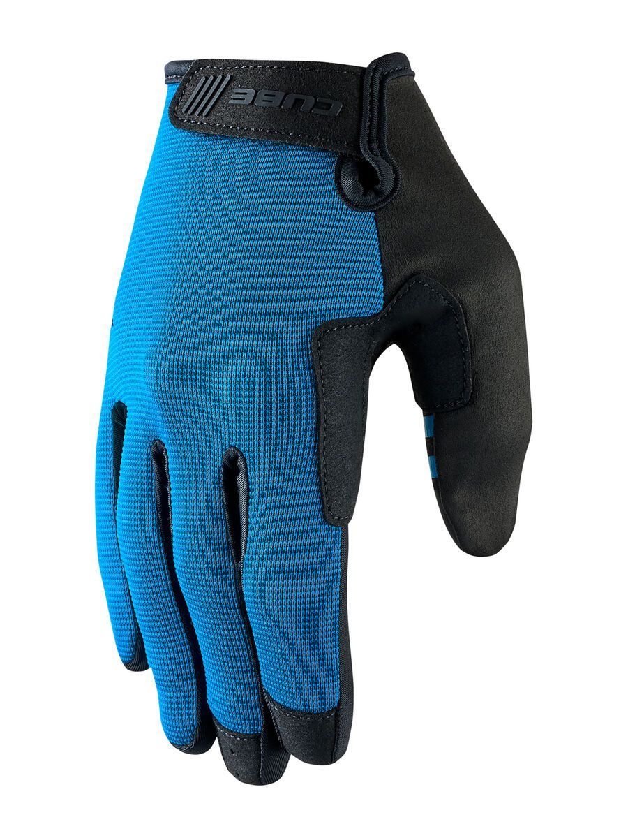 Cube Handschuhe Gravity Langfinger X Actionteam, topas blue - Bild 1