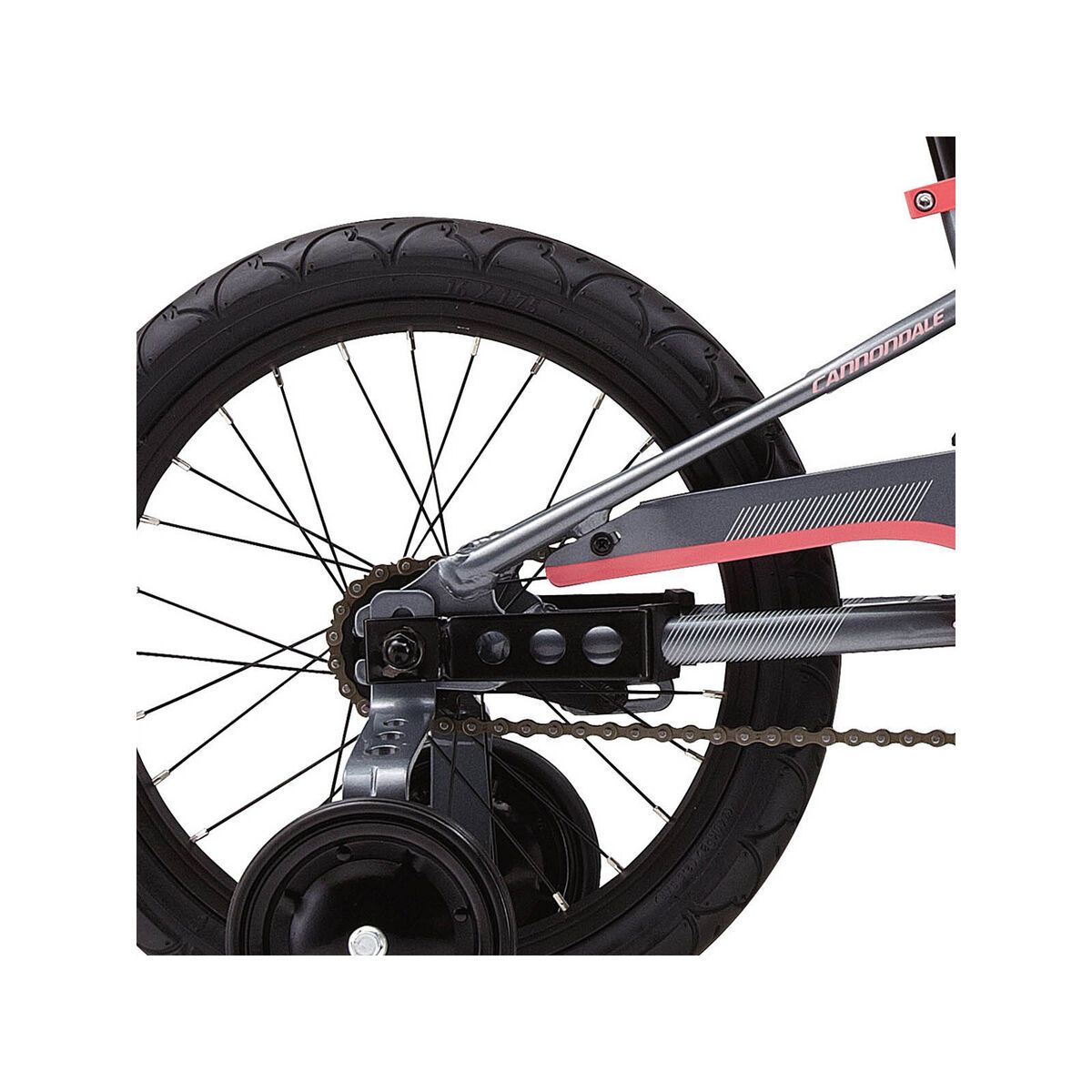 Cannondale Trail , Girls 16Zoll, 1Speed, charcoal gray w/ pink, gloss - Bild 4