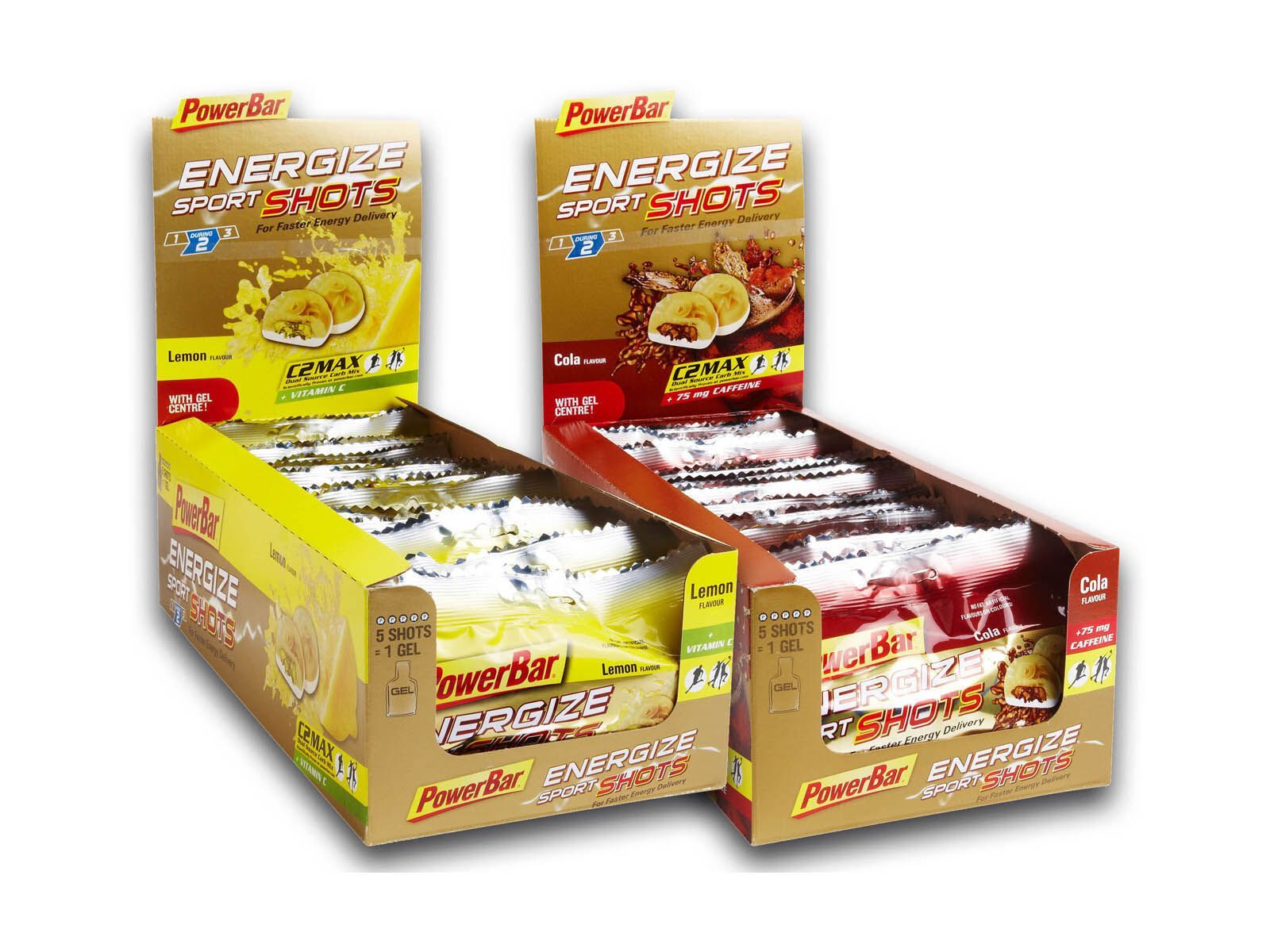 PowerBar Energize Sport Shots, 1 Box à 16 Beutel - Bild 1