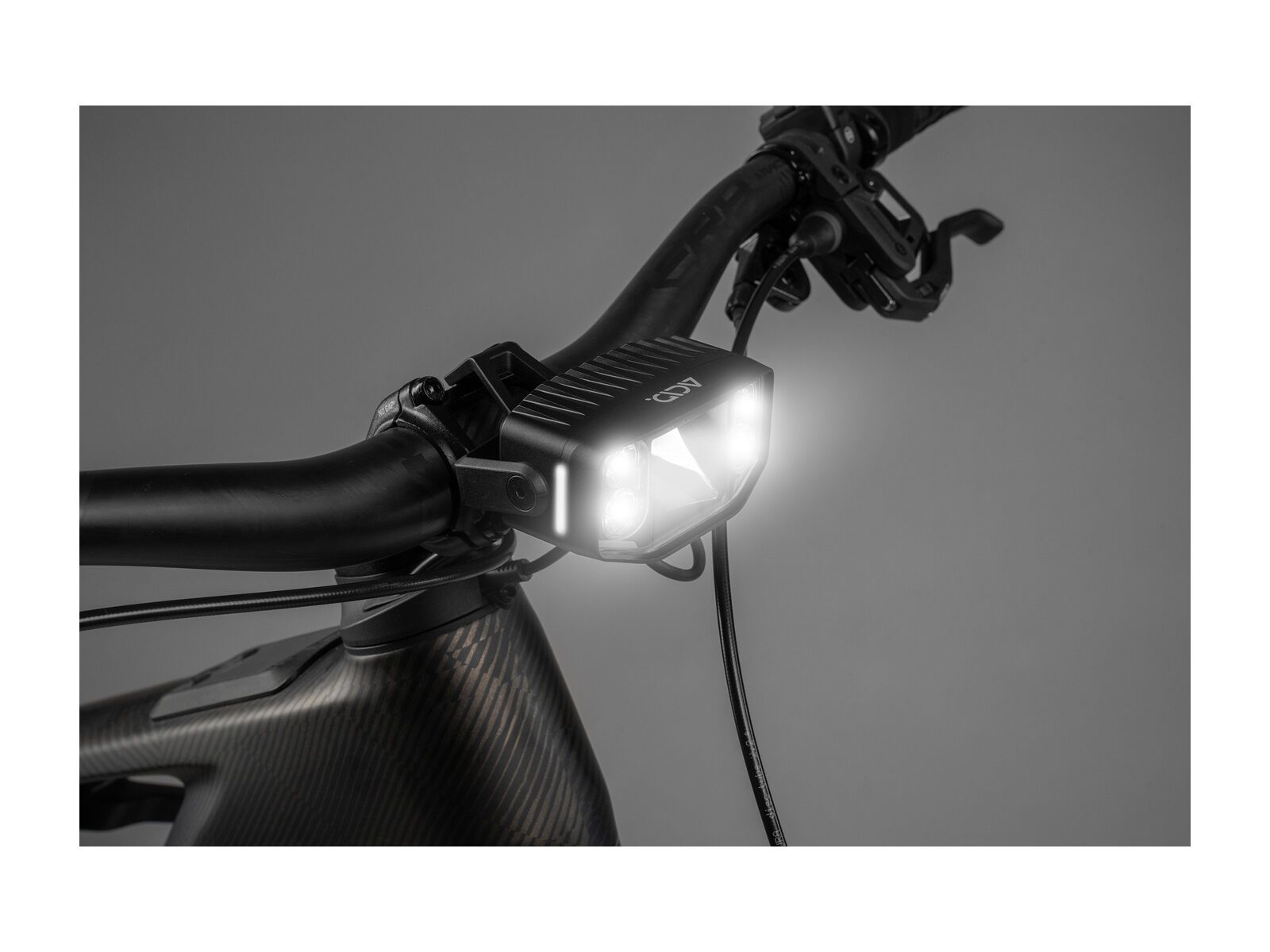 Cube Acid E-Bike Frontlicht Pro-E 300 Wide HB X-Connect, black - Bild 4