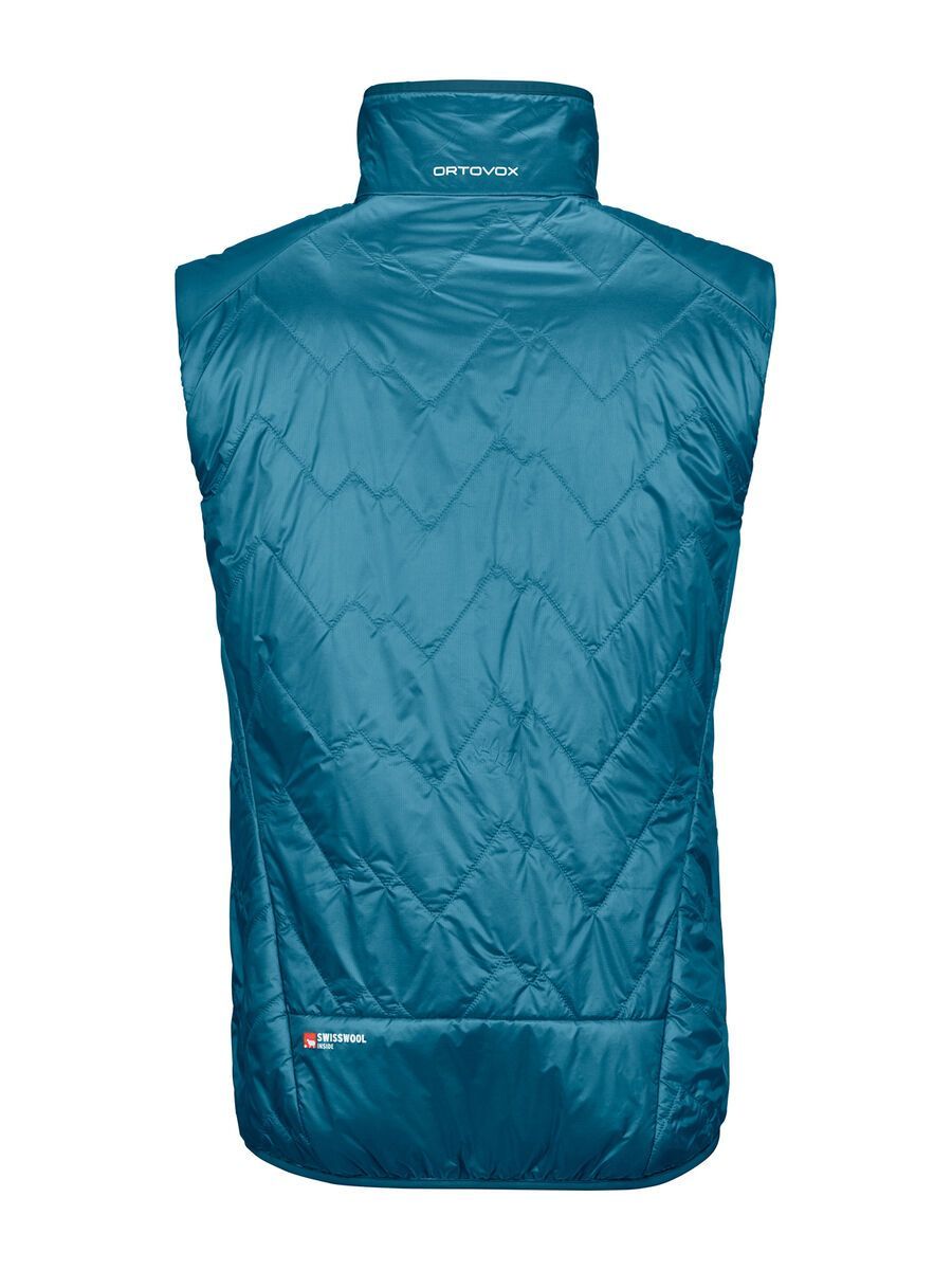 Ortovox Swisswool Piz Vial Vest M, petrol blue - Bild 2
