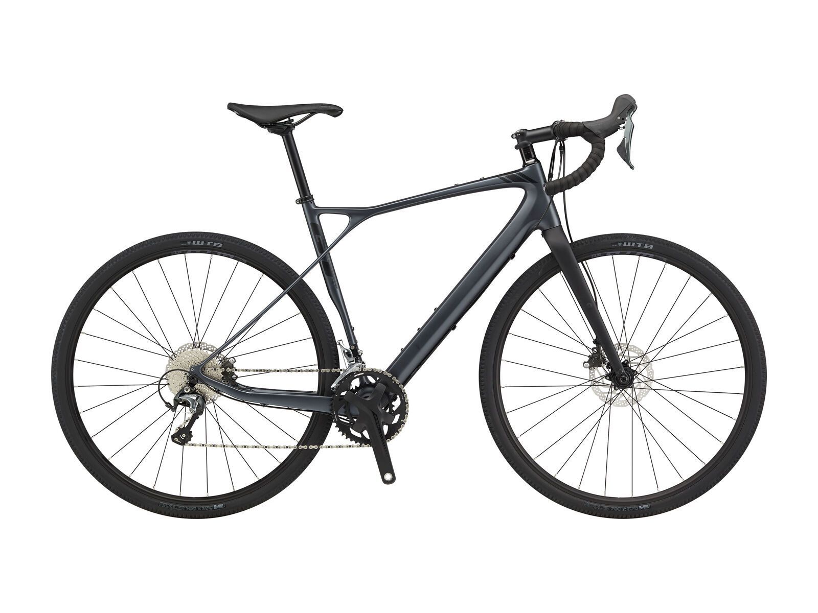 *** 2. Wahl *** GT Grade Carbon Elite 2020, satin gunmetal/black - Gravelbike | Größe 61 cm - Bild 1