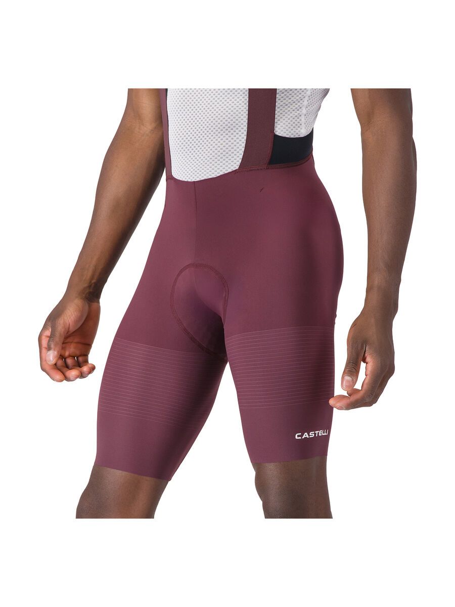 Castelli Premio Evo Bibshort, deep bordeaux/winter sky - Bild 4