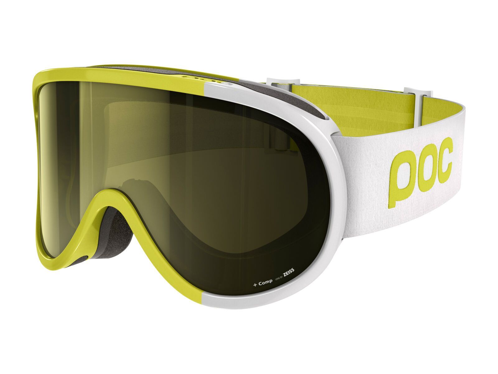 POC Retina Comp inkl. Wechselscheibe, hexane yellow/Lens: smokey yellow - Bild 1