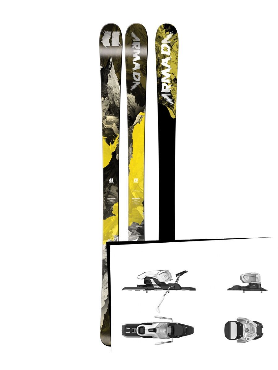 Set: Armada Invictus 89 TI 2017 + Salomon Warden 11 (1706219) - Bild 1