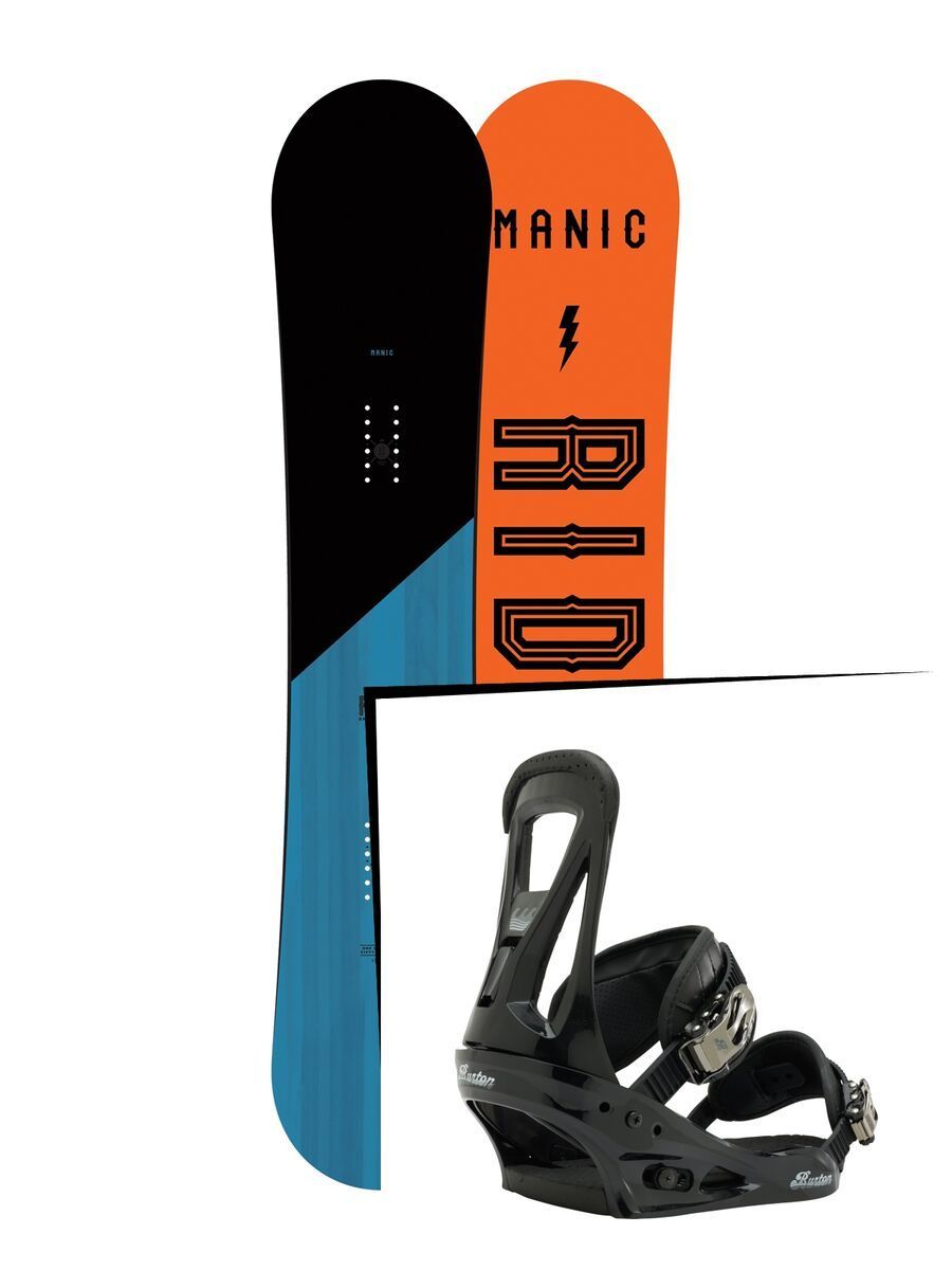 Set: Ride Manic 2017 + Burton Freestyle (1464193S) - Bild 1